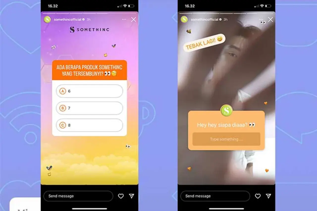 Konten Interaktif di Stories