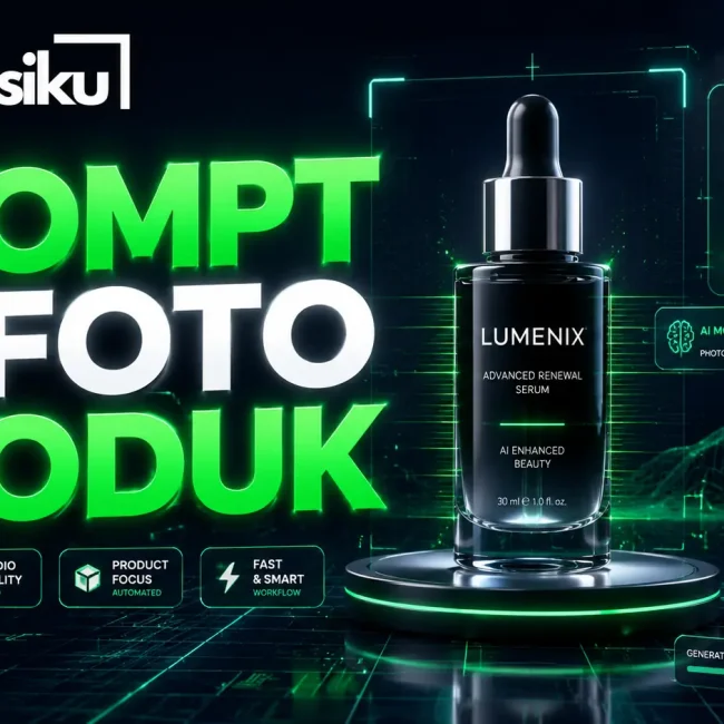 prompt AI foto produk