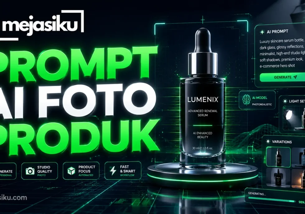 prompt AI foto produk